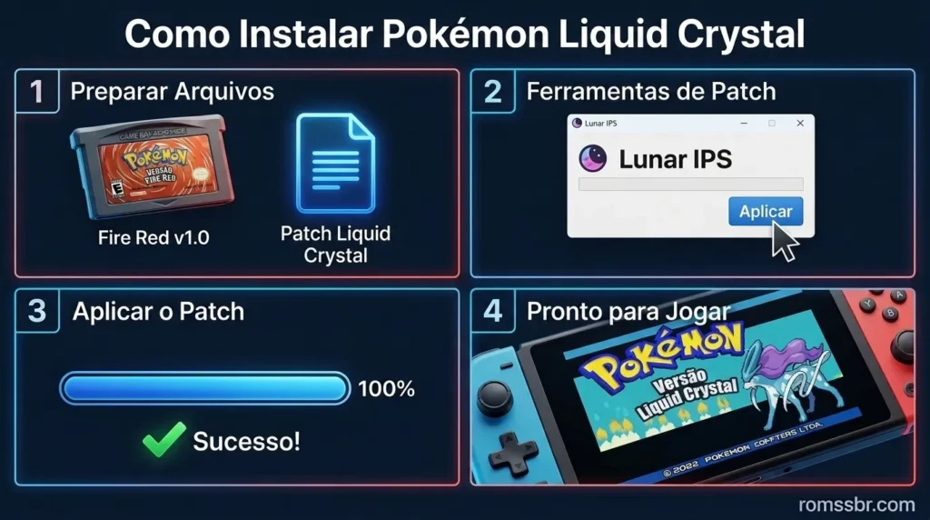 Como Instalar_Pokémon Liquid Crystal