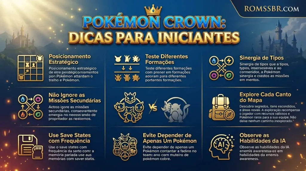 Dicas para Iniciantes Pokémon_Crown_