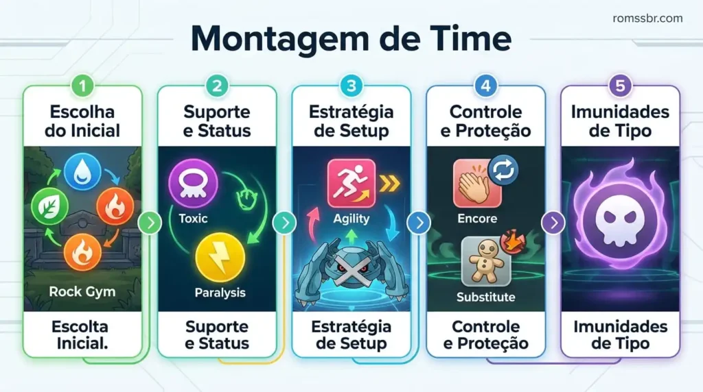 Montagem de Time