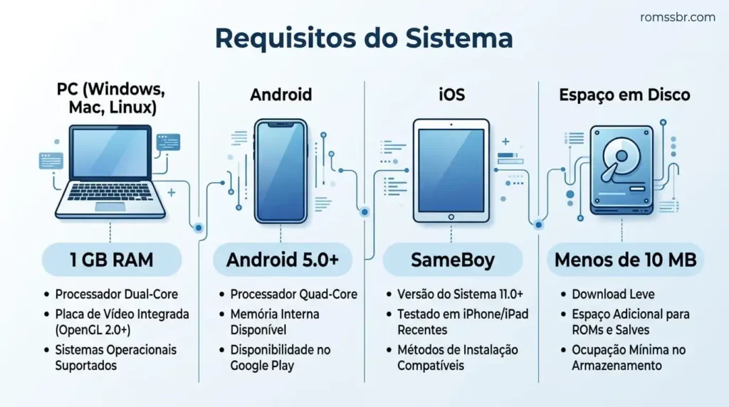Requisitos do Sistema