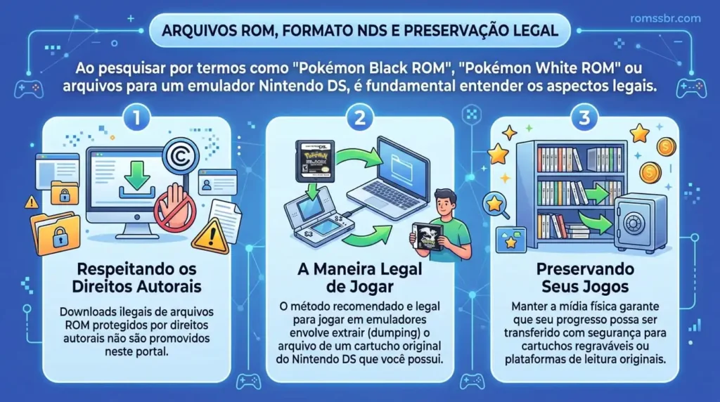 Arquivos ROM, Formato NDS e Preservação Legal