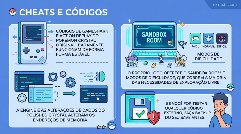 Cheats e códigos