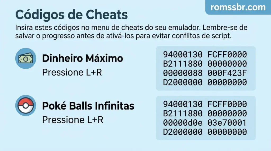 Códigos de Cheats