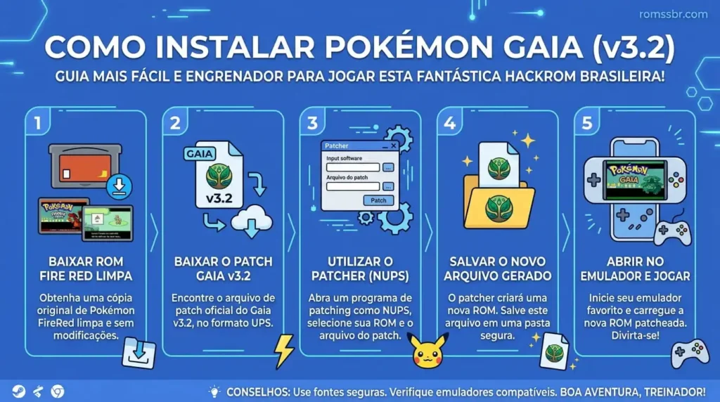Como Instalar o Pokémon Gaia