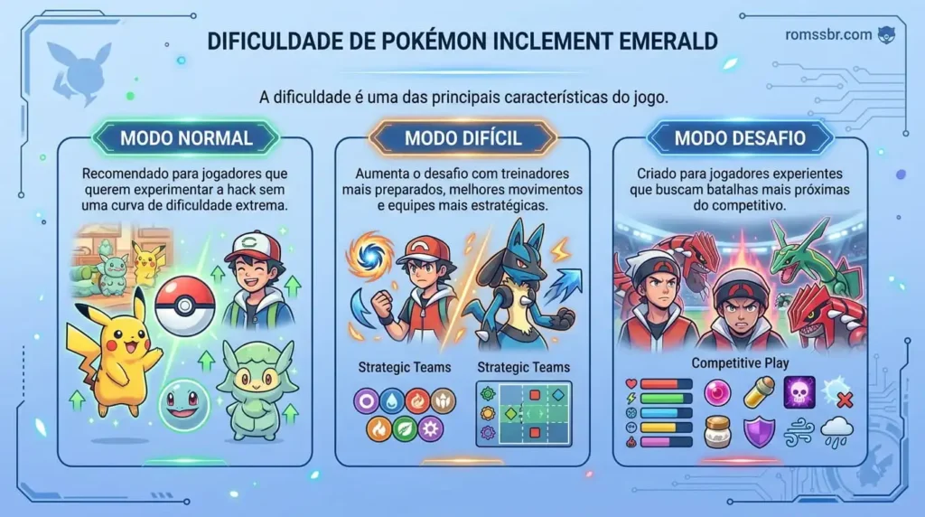 Dificuldade do Pokémon Inclement Emerald