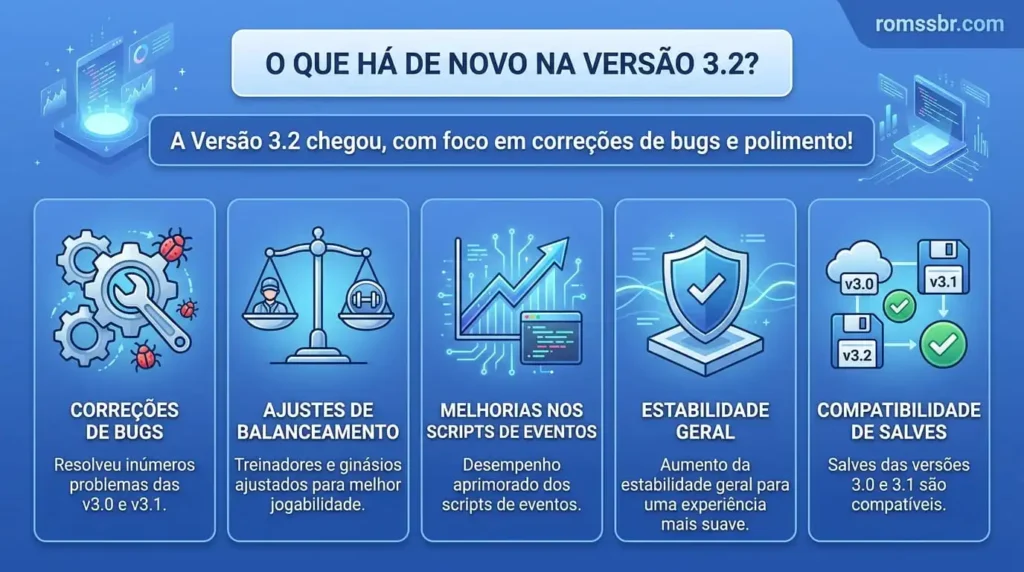 Novidades da Versão 3.2