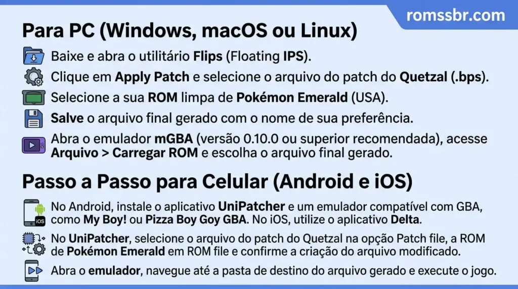 Passo a Passo para PC (Windows, macOS ou Linux)