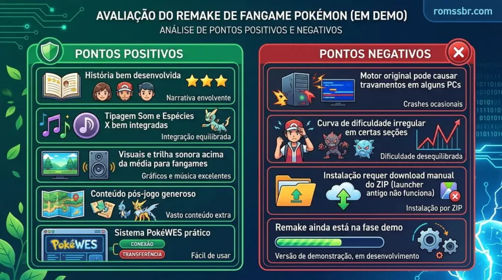 Pontos Positivos,Pontos Negativos