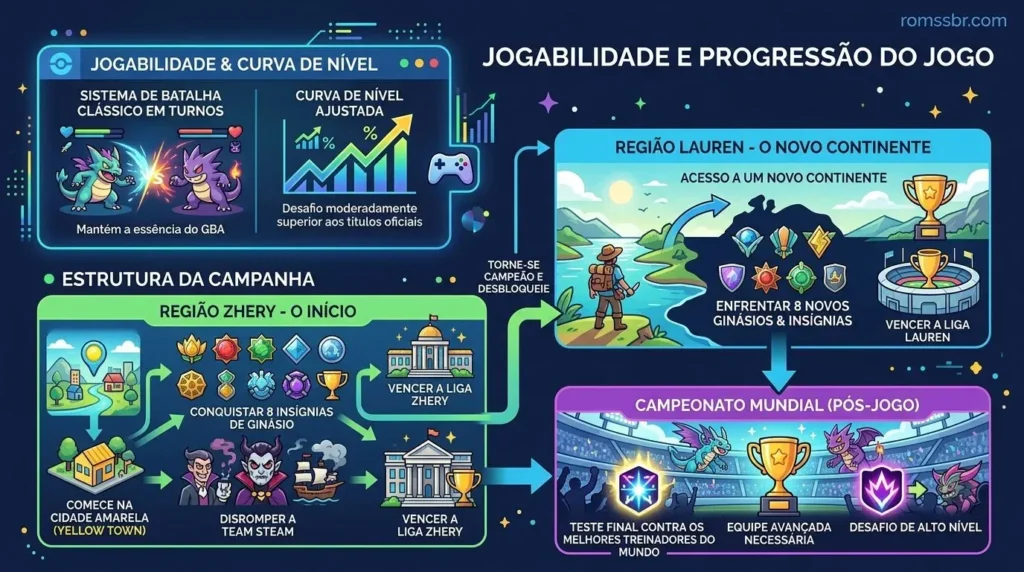 Gameplay e Progressão